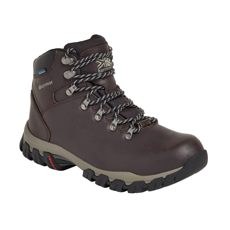 Image of Karrimor Womens Mendip Waterproof Hiking Boots Chocolate female 6 (39)
