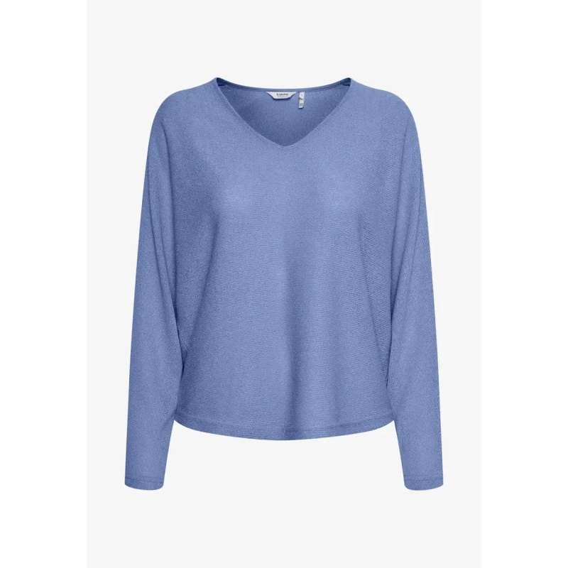 Image of b.Young Womens v-neck sweater b.young Morla Bleu Female S