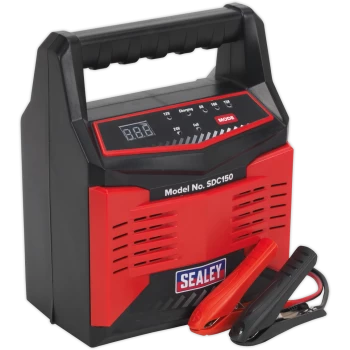 Image of Sealey SDC150 Automatic Vehicle Battery Charger 12v or 24v