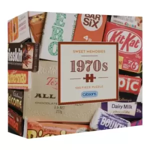 Image of Gibsons Sweet Memories of the 1970s - Spring 2022 - 500 Piece Jigsaw Puzzle