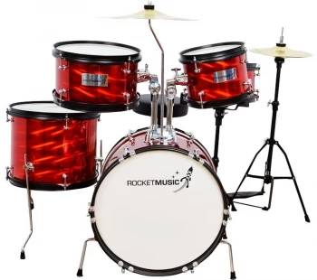 Image of Rocket 5 Piece Junior Drum Kit Black