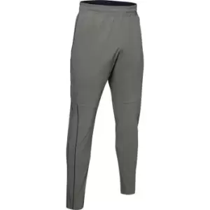 Image of Under Armour Recover Woven Warm-Up Trousers Mens - Green