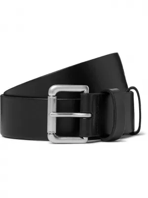 Image of Polo Ralph Lauren Mens Smooth Leather Reversible Belt - Black/Saddle - M/W34