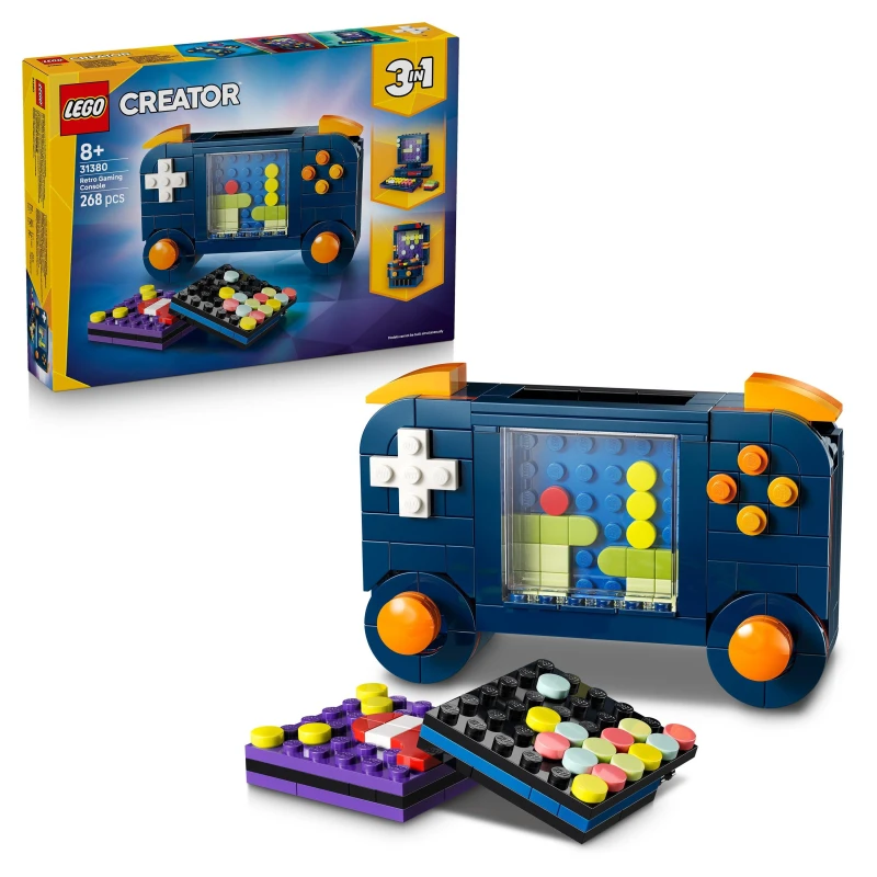 Image of LEGO Creator 3in1 Retro Gaming Console Building Toy 31380