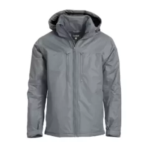 Image of Clique Mens Kingslake Waterproof Jacket (S) (Grey)
