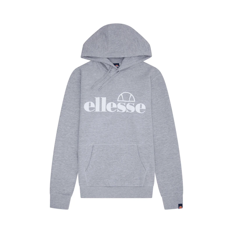 Image of Ellesse Womens Lyara Over the Head Hoodie Grey Marl female 8 (XS)