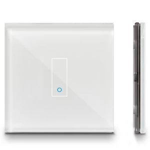 Image of Iotty Smart Switch - Rectangular Model E, 1 Gang - White