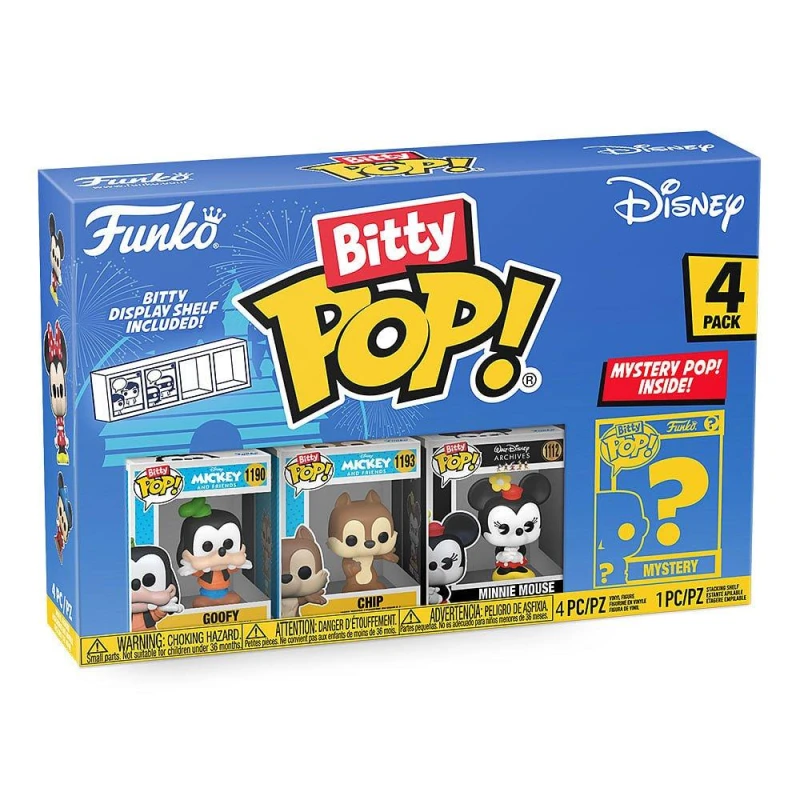 Image of FUNKO Bitty POP: Disney- Goofy 4PK Multi Format An unisex One Size