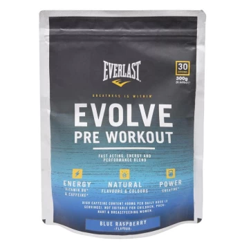 Image of Everlast Evolve Pre-Workout Powder - Blue Rasp