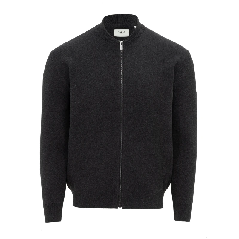 Image of Firetrap Mens Cardigan Jacket Charcoal male S