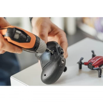 Image of Black and Decker BCF611CK 3.6v Cordless Rapid Charge Screwdriver 1 x 1.5ah Integrated Li-ion Charger Case & Accessories