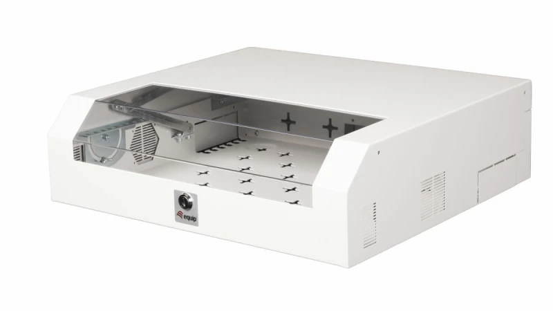 Image of Equip Slim Flex 19' Cabinet. 5U. RAL7035 Grey