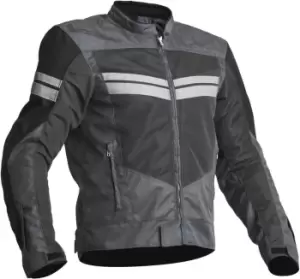 Image of Lindstrands Nyhamn Motorcycle Textile Jacket, black-grey, Size 50, black-grey, Size 50