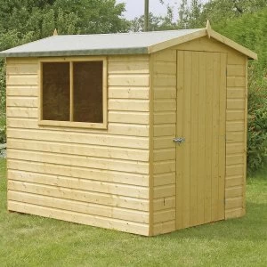 Image of Shire Lewis Handmade Shed - 7ft x 5ft