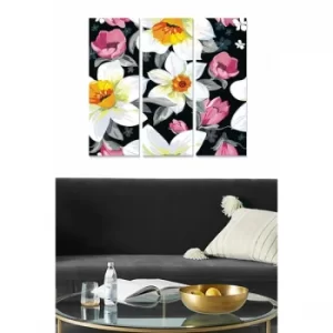 Image of MDF70073443 Multicolor Decorative MDF Painting (3 Pieces)