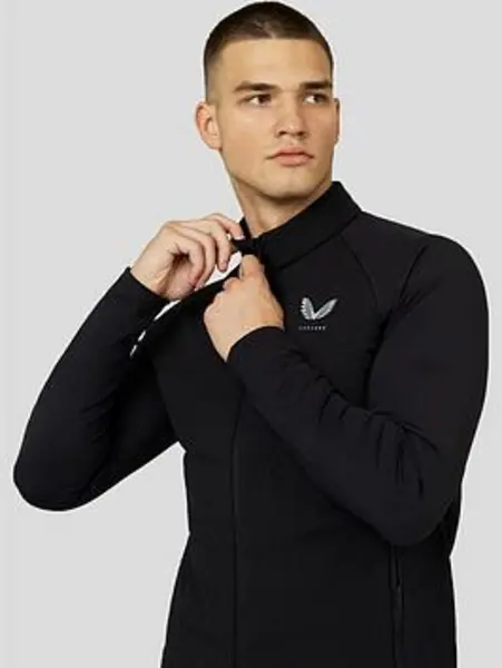 Image of Castore Mens Training Hybrid Jacket - Black Size M, Men Black VPQSE Male M