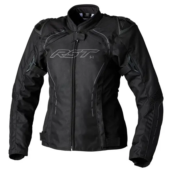 Image of RST S1 Ladies Textile Jacket Black Size 8