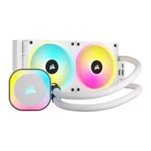 Image of Corsair 240mm iCUE LINK H100i RGB White Intel/AMD CPU Liquid Cooler