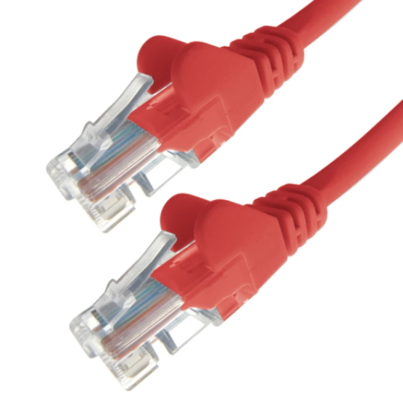 Image of Connekt Gear 7m RJ45 CAT6 UTP Stranded Flush Moulded LS0H Network Cable - 24AWG - Red