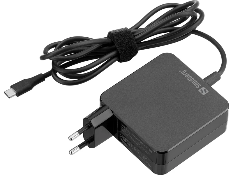 Image of Sandberg USB-C AC Charger PD65W EU 2M