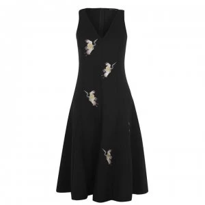 Image of Biba Scuba Crane Dress - Black