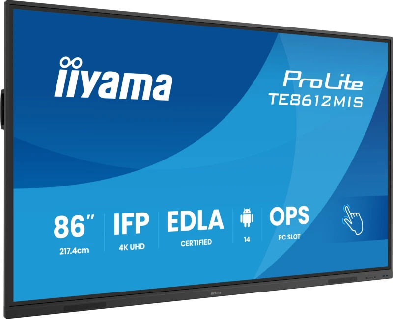 Image of iiyama TE8612MIS-B4AG Signage Display Kiosk design 2.17 m (85.6")
