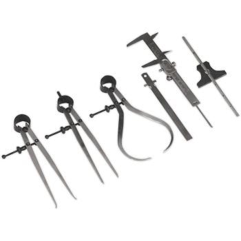 Image of Sealey 6 Piece Measuring Tool Set