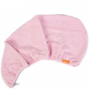Image of Aquis Hair Turban Waffle Luxe Blush