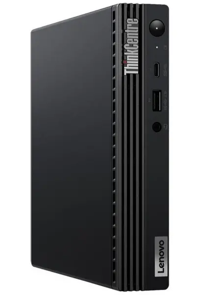 Image of Refurbished Lenovo Thinkcentre M70q Tiny Desktop PC, Intel Core i5-11400T, 8GB RAM, 256GB SSD, Intel UHD, Windows 10 Pro