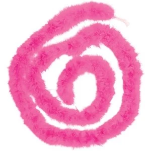 Image of Marabou Boa Fancy Dress Accessory (Pink)