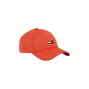 Image of Tommy Jeans Embroidered Flag Cap - Red