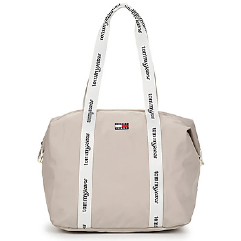 Image of Tommy Jeans TJW ESS DAILY TOTE womens Shopper bag in Beige