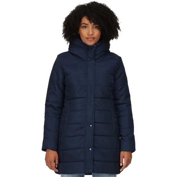 Image of Regatta Womens Pamelina Water Repellent Padded Coat 20 - Bust 45' (114cm) NAVY RWN217-540-20
