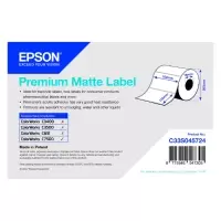 Image of Epson C33S045724 Original White Premium Matte Labels 102mm x 152mm (800 Labels)