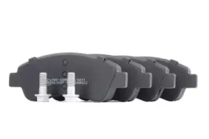 Image of LPR Brake pad set OPEL,PEUGEOT,CITROEN 05P802 1610489680,1611140680,1613192280 1613193280,425423,425475,425486,425486C,E172558,1612293980,1614005880