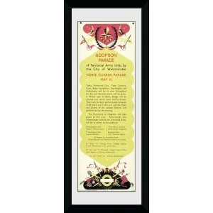 Image of Transport For London Adoption Parade 30 x 75 Framed Collector Print