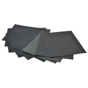 Image of Cork Block Wet Dry Sanding Sheets Assorted (Pack 10)