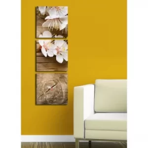 Image of 3P2828CS-5 Multicolor Decorative Canvas Wall Clock (3 Pieces)