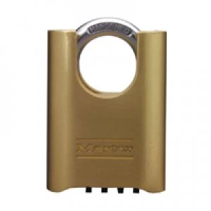 Image of Slingsby Brass Combination Change Shackle Padlock 57x25mm 319377