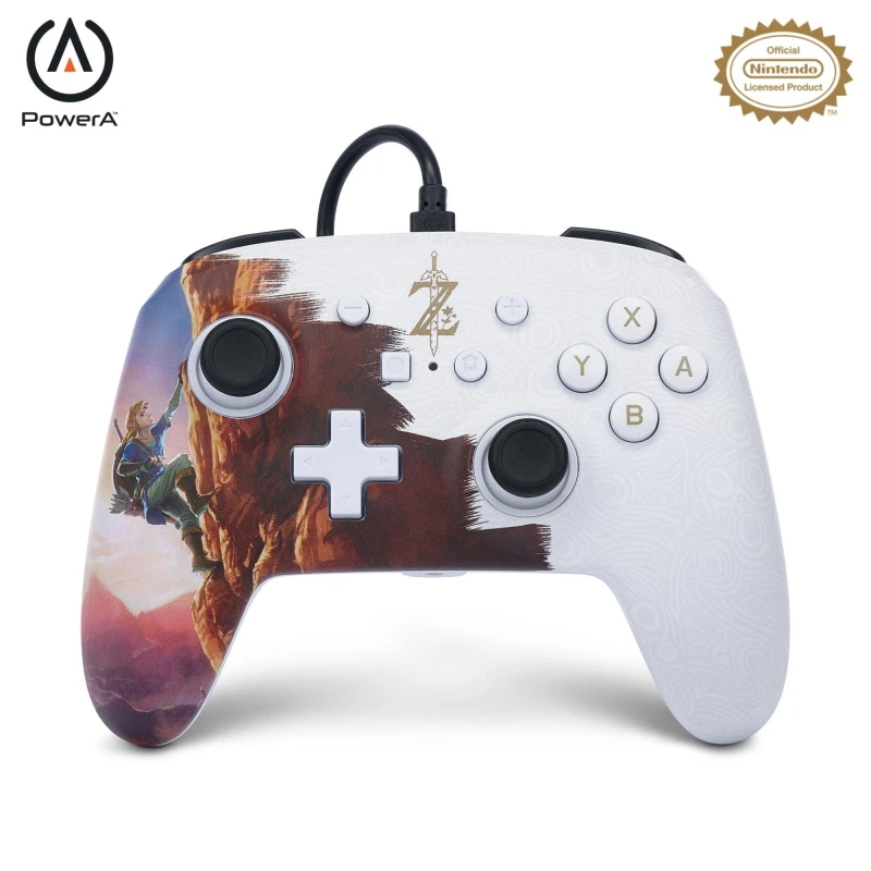 Image of PowerA Enhanced Wired Controller for Nintendo Switch - Hero's Ascent Hero Ascent unisex One Size