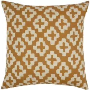 Image of Nomi Monoprint Cushion Mustard