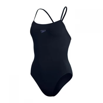 Image of Speedo Thinstrap Swimsuit Ladies - True Navy