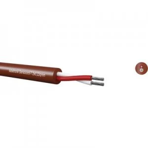 Image of Sensor lead Sensocord 2 x 0.22mm Red brown Kabeltroni