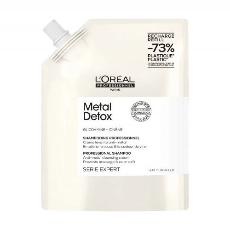 Image of LOreal Professionnel Metal Detox Shampoo 500ml Refill