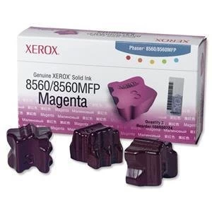 Image of Xerox 108R00724 Genuine Solid Ink 3 x Magenta