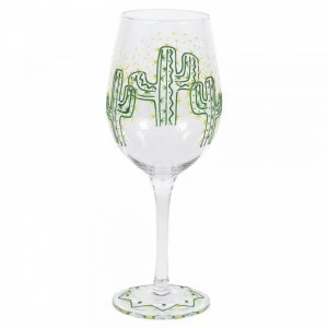 Image of Cactus Wine Glass