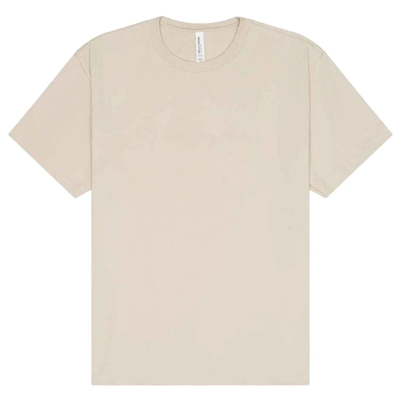 Image of Bella + Canvas Mens Heavyweight T-Shirt in Light Sand Size: XS Light Sand Male XS