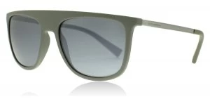 Image of Dolce & Gabbana DG6107 Sunglasses Grey Rubber 3069Y6 55mm