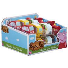 Image of Peppa Pig Wooden Mini Vehicle Wood