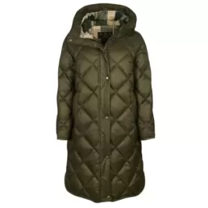 Image of Barbour Barbour Lifestyle Sandyford Quilted Jacket Womens - Green
